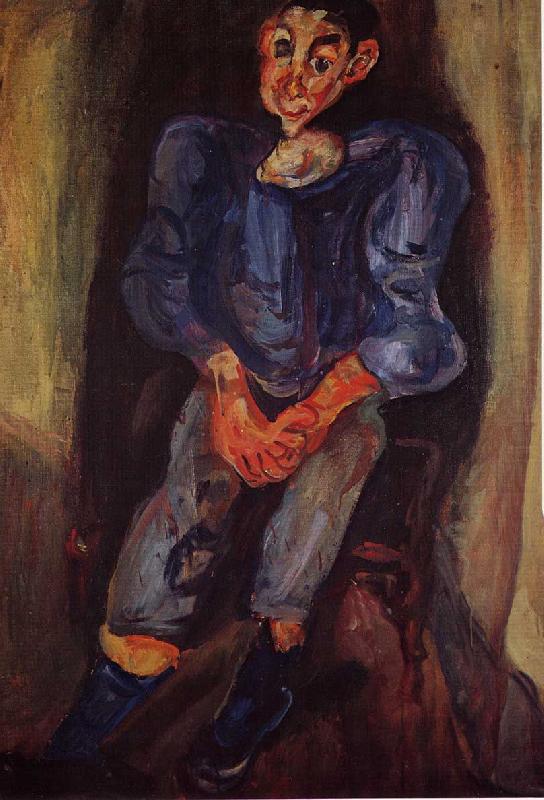 Boy in Blue, Chaim Soutine